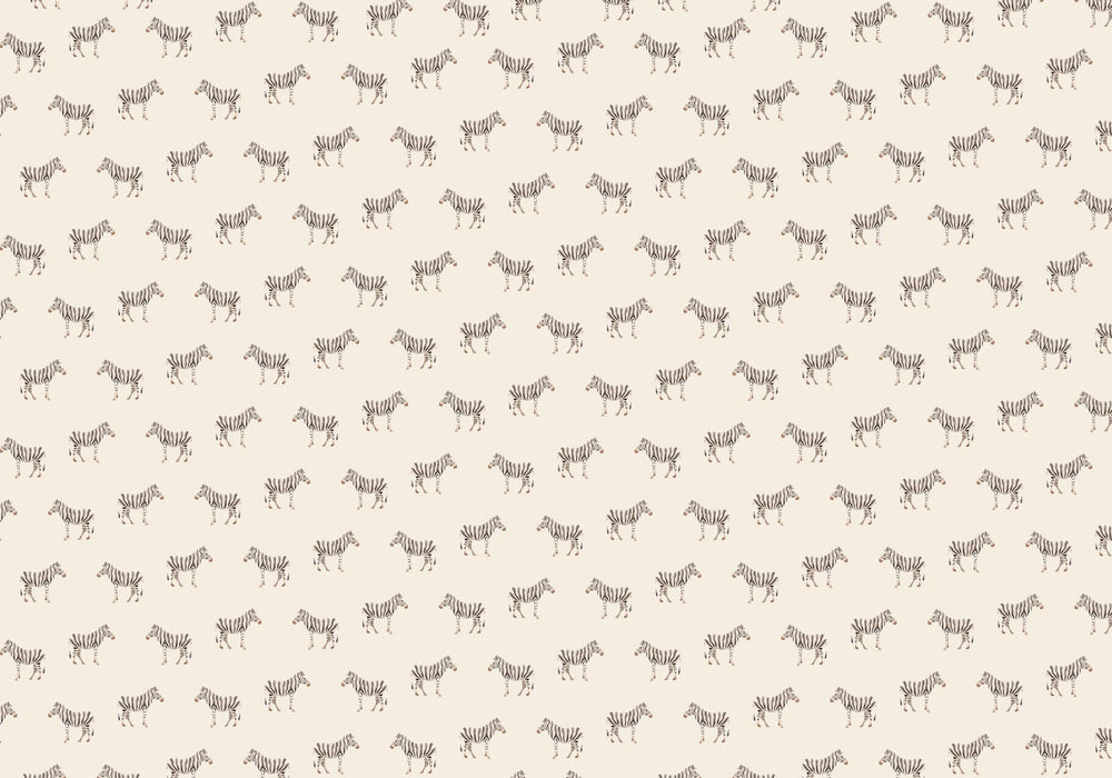 Creative Lab Amsterdam behang Safari Zebra Wallpaper