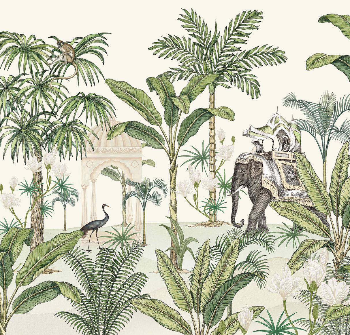 Creative Lab Amsterdam behang Sunday Walk Wallpaper