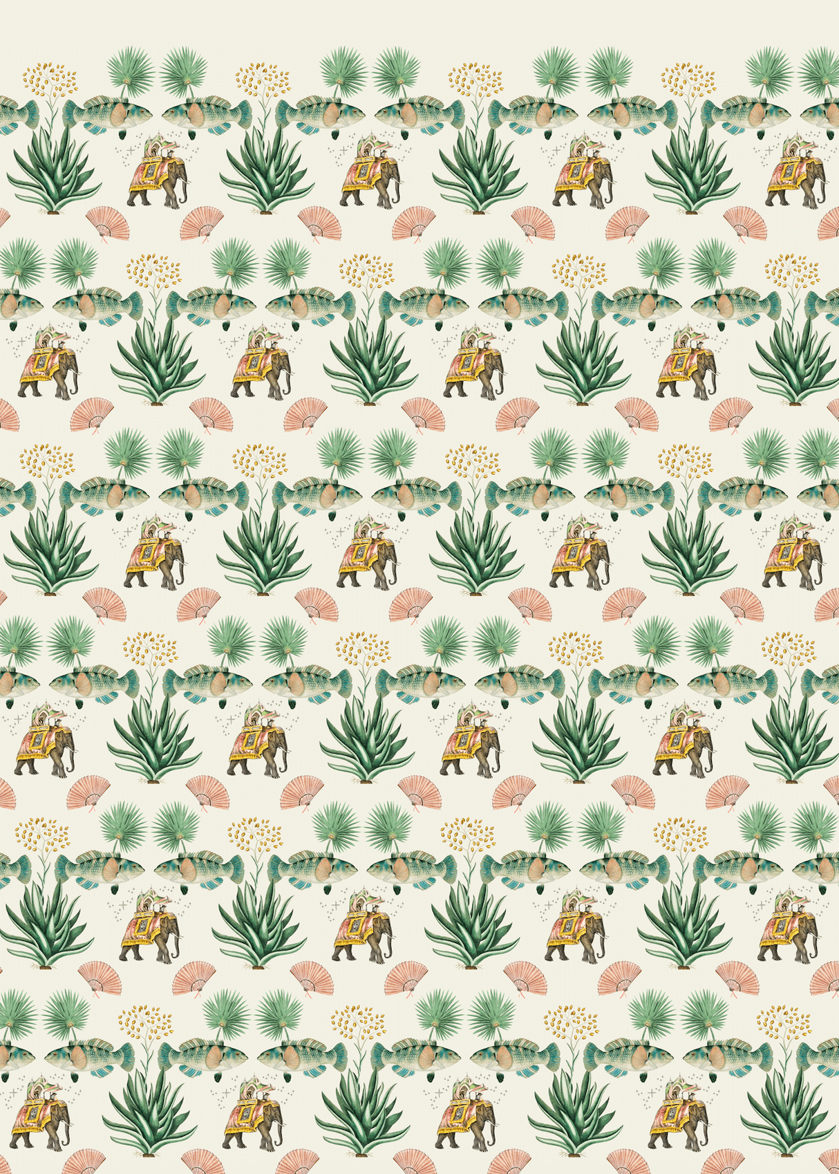 Creative Lab Amsterdam behang Jaipur Wallpaper