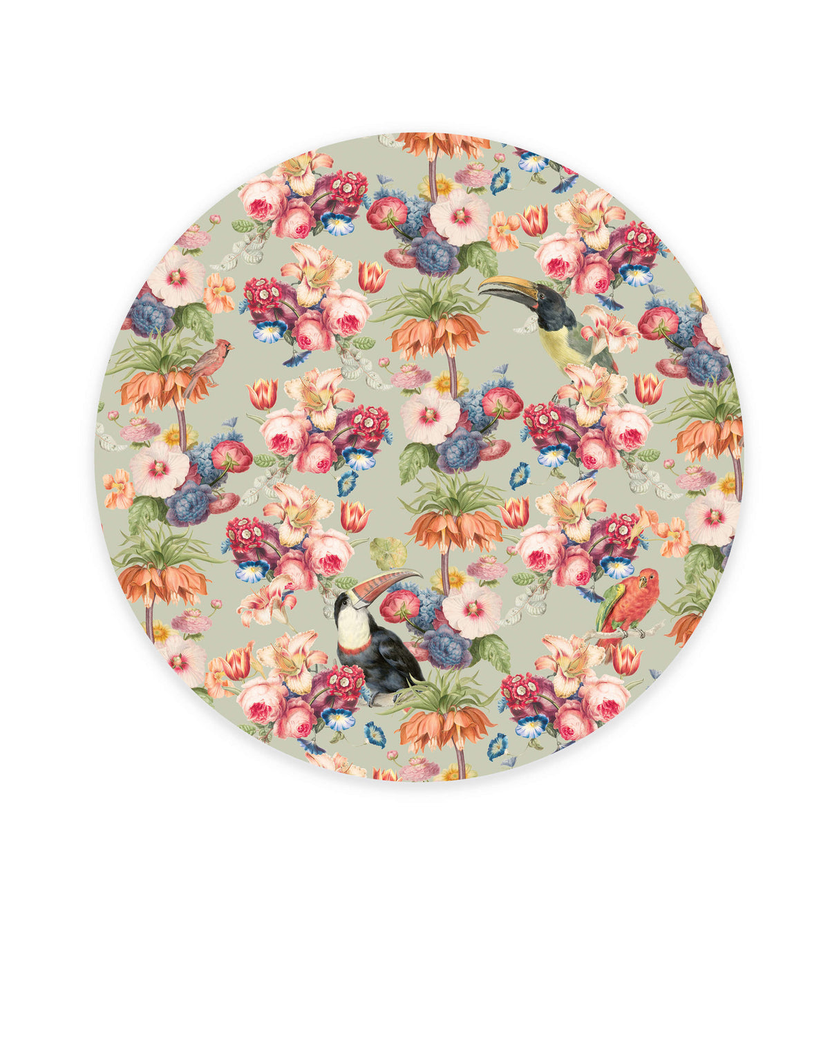 Creative Lab Amsterdam x Rijksmuseum behang cirkel Once upon a time Wallpaper circle