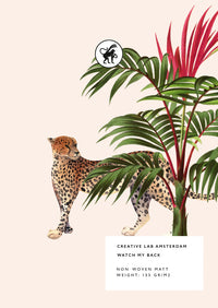 Creative Lab Amsterdam behang Watch my Back wallpaper Sample