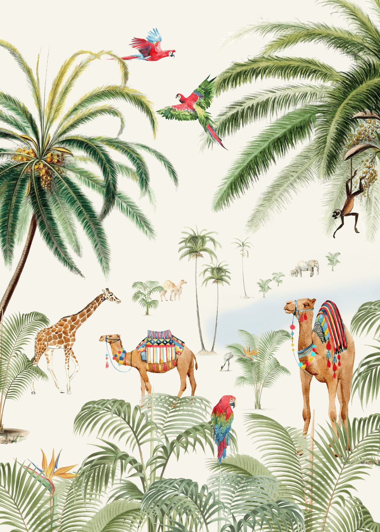 Creative Lab Amsterdam behang Binti Baby Wallpaper