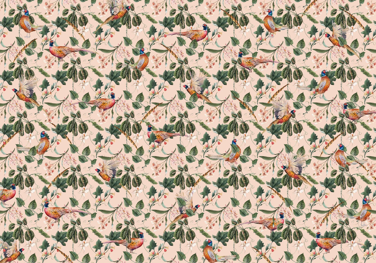 Creative Lab Amsterdam behang Floral Pheasant Wallpaper