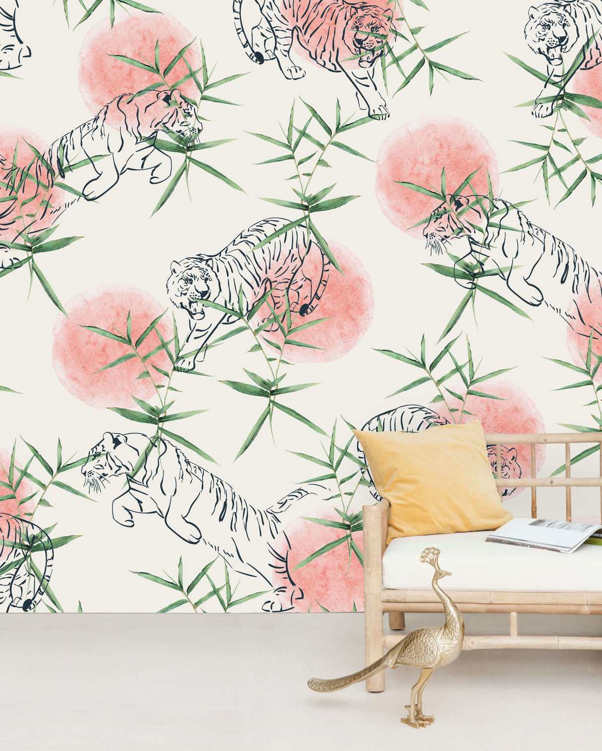 Creative Lab Amsterdam behang Blood Moon wallpaper