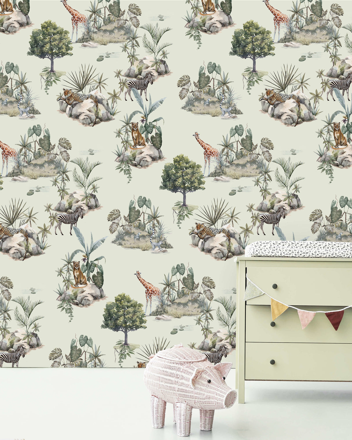 Creative Lab Amsterdam behang Safari Rocks Wallpaper