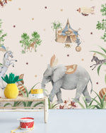 Creative Lab Amsterdam Elephant Wallpaper