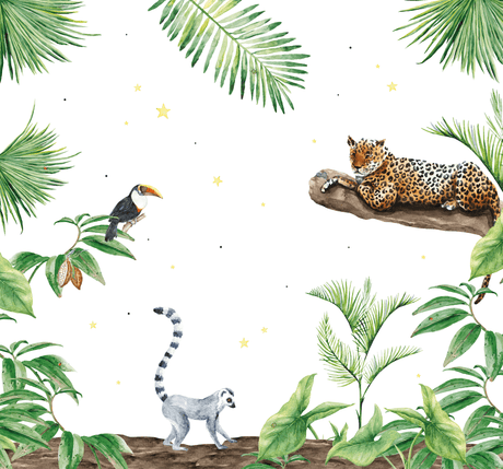 Creative Lab Amsterdam behang Jungle Tiger Wallpaper