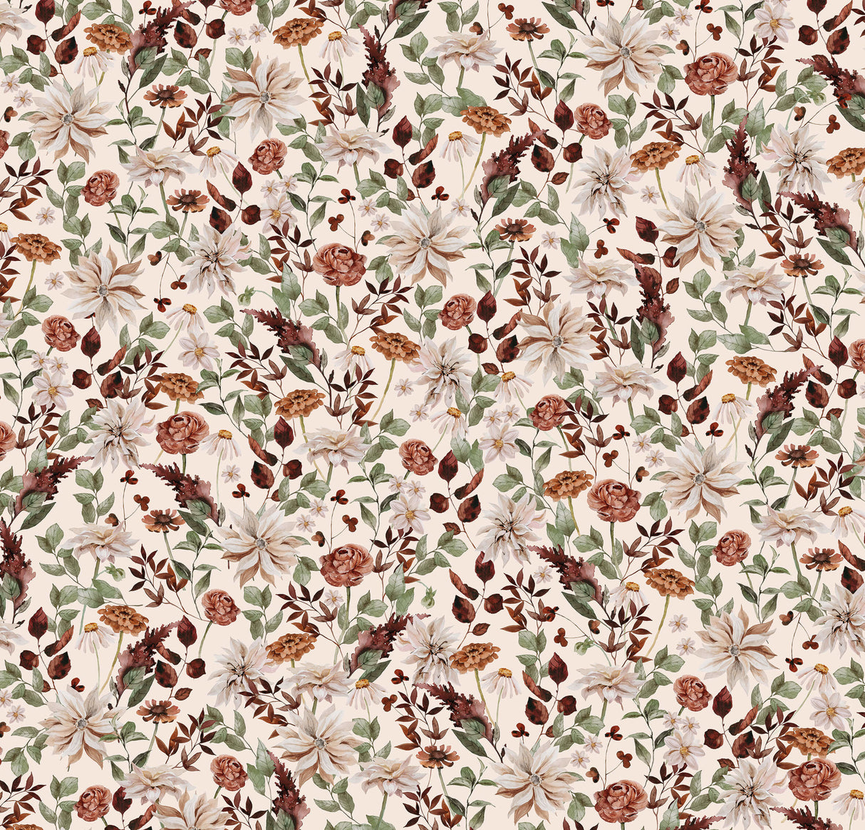 Creative Lab Amsterdam Vintage Bouquet Wallpaper
