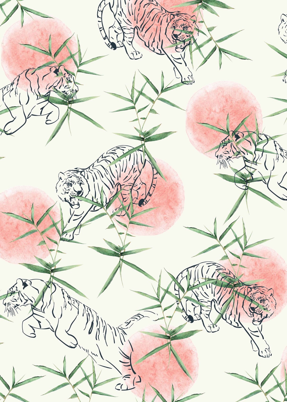 Creative Lab Amsterdam behang Blood Moon Wallpaper