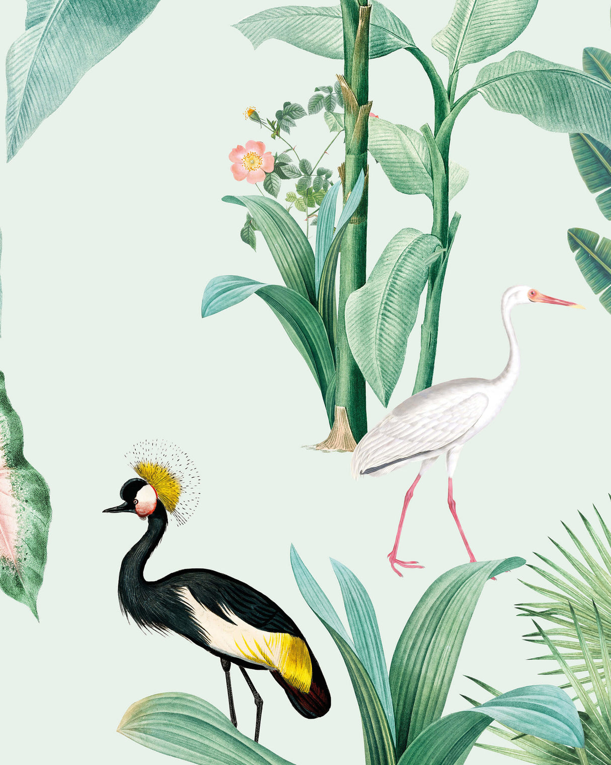 Creative Lab Amsterdam behang Pelican Wallpaper detail