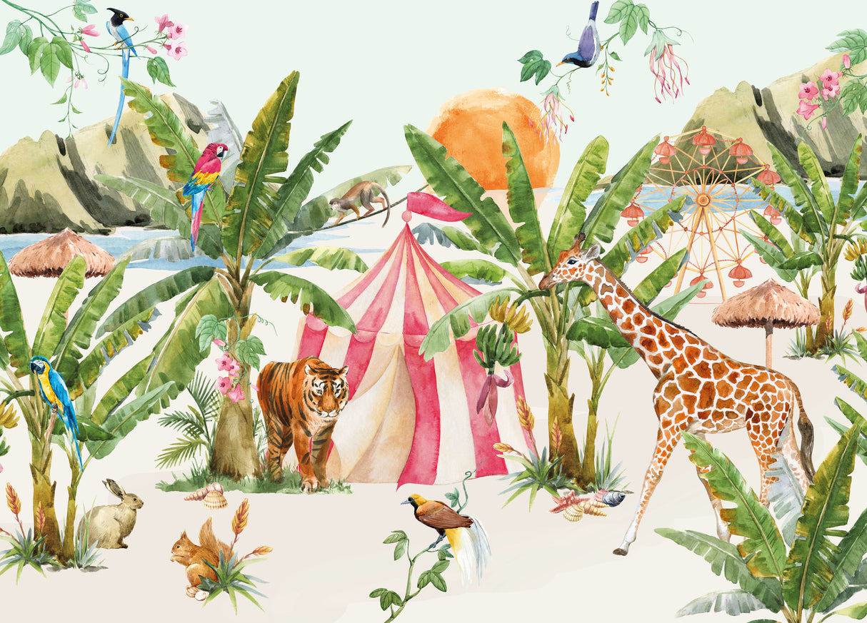 Creative Lab Amsterdam Circus at sunset Wallpaper