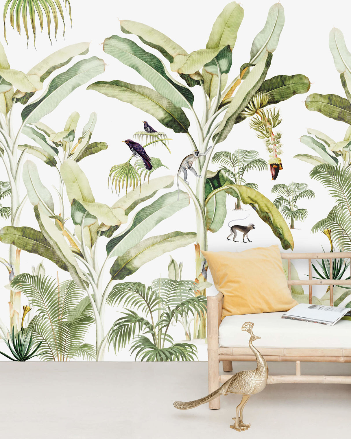 Creative Lab Amsterdam behang Baby bananas Wallpaper