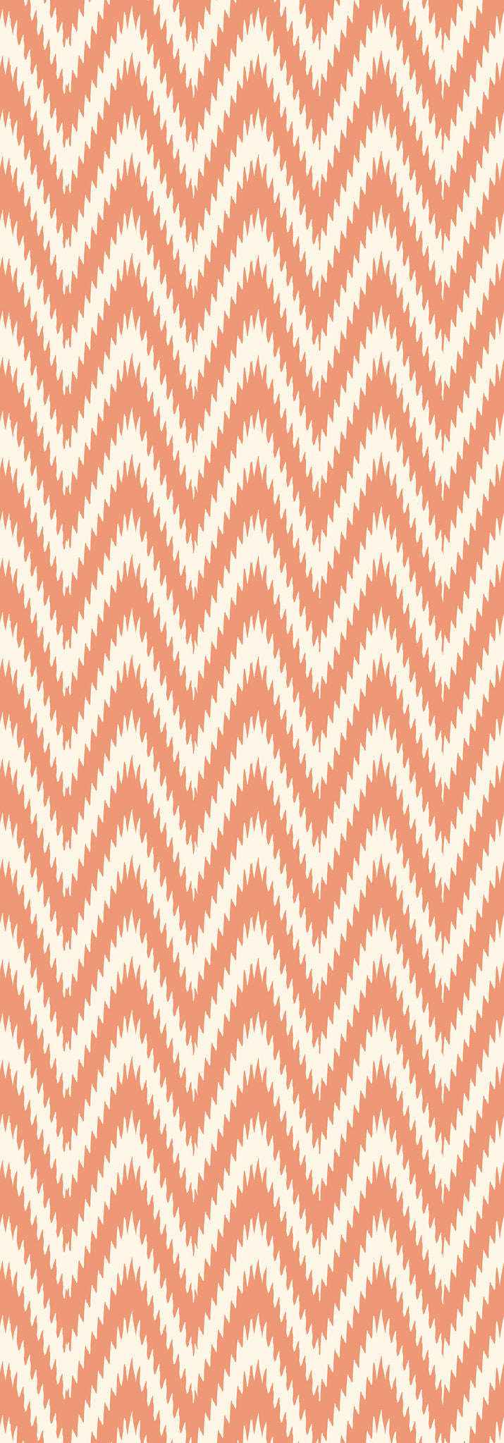 Creative Lab Amsterdam behang Ikat Orange Wallpaper