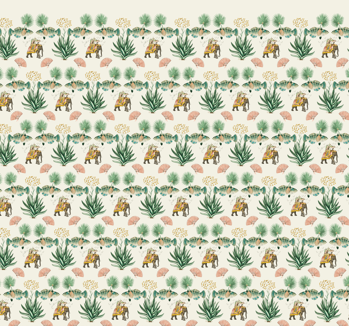 Creative Lab Amsterdam behang Jaipur Wallpaper