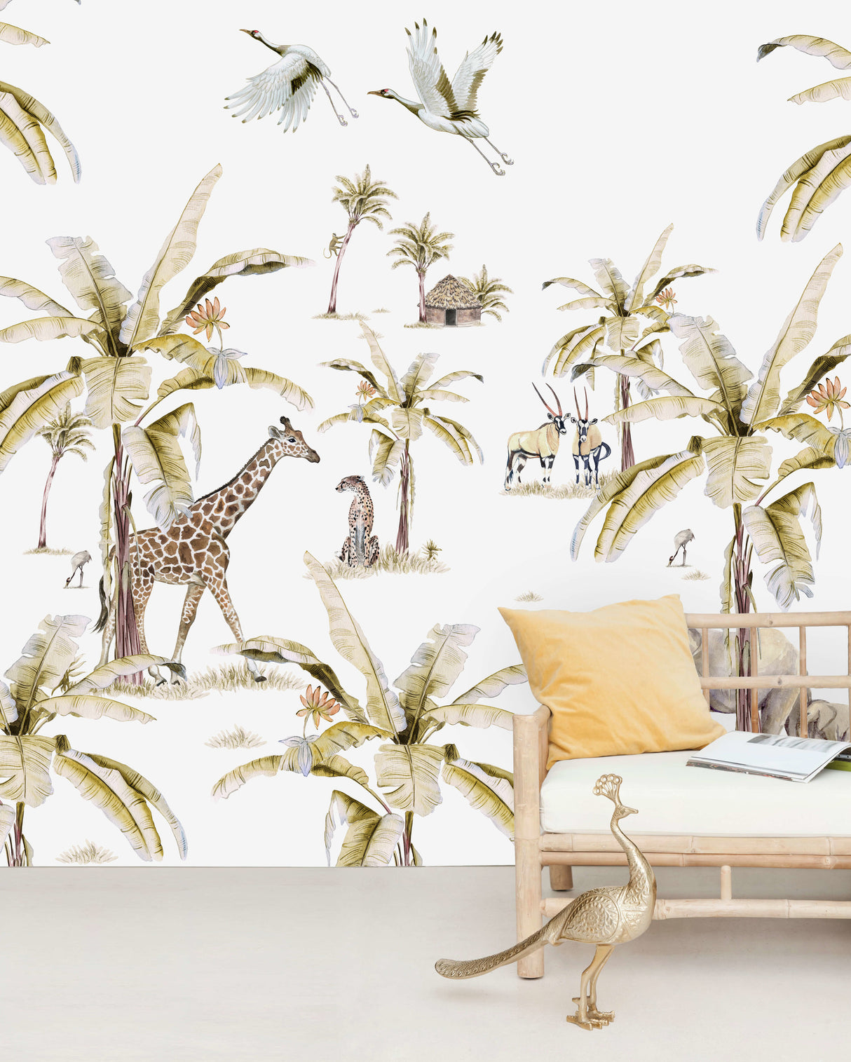 Creative Lab Amsterdam behang African Safari Sunset Wallpaper