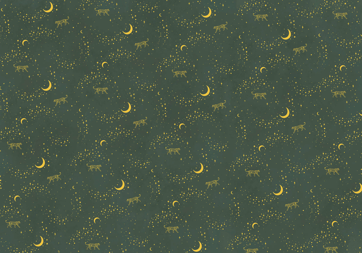 Creative Lab Amsterdam behang Stargazer Wallpaper Gold