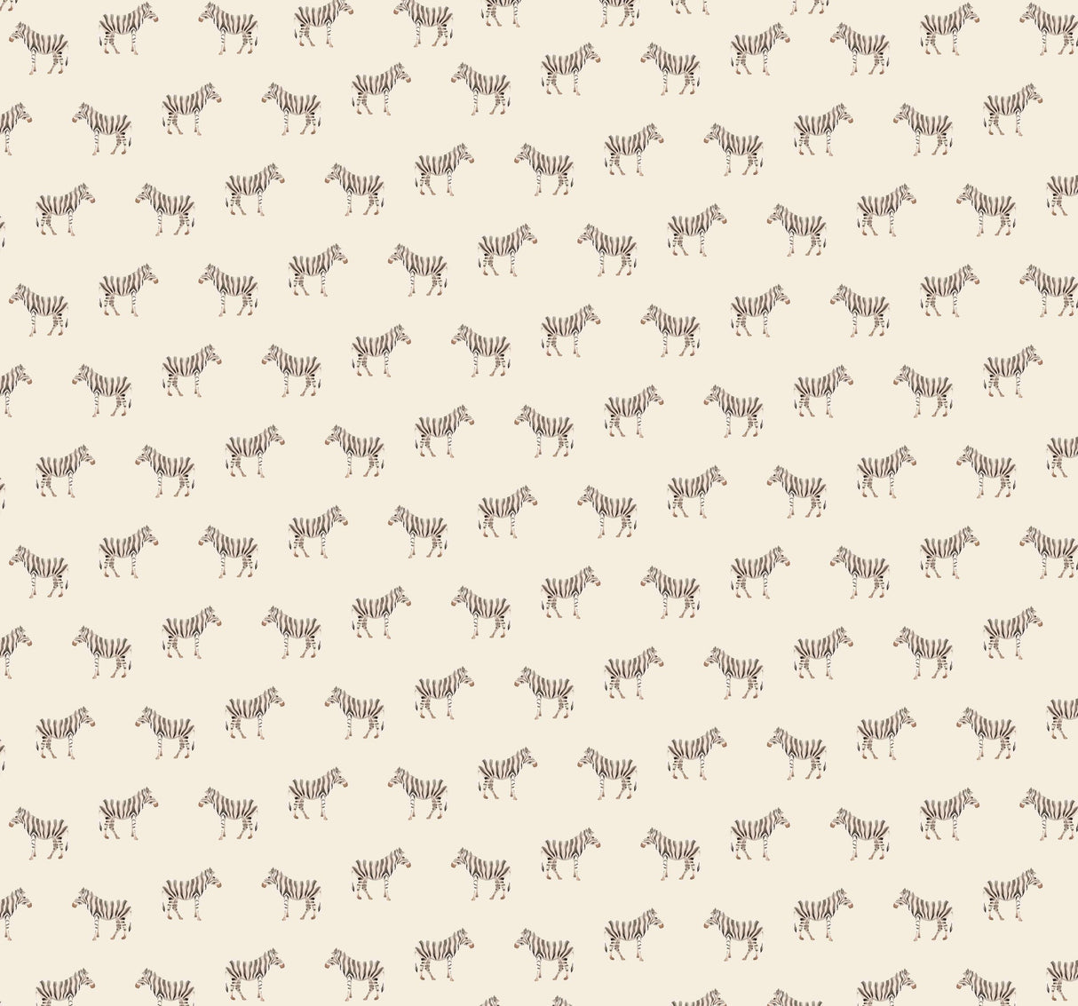 Creative Lab Amsterdam behang Safari Zebra Wallpaper