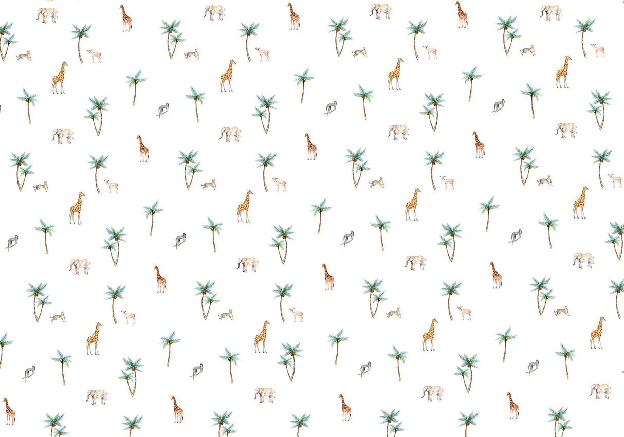 Creative Lab Amsterdam behang Savannah Palmtree Wallpaper