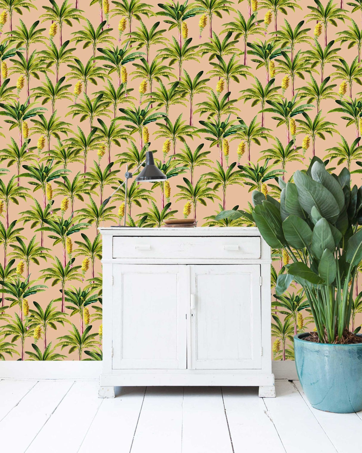 Golden Bananas Pink Sample