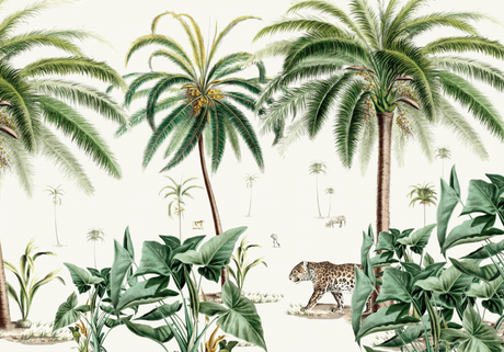 Creative Lab Amsterdam Walk in the park Wallpaper setting