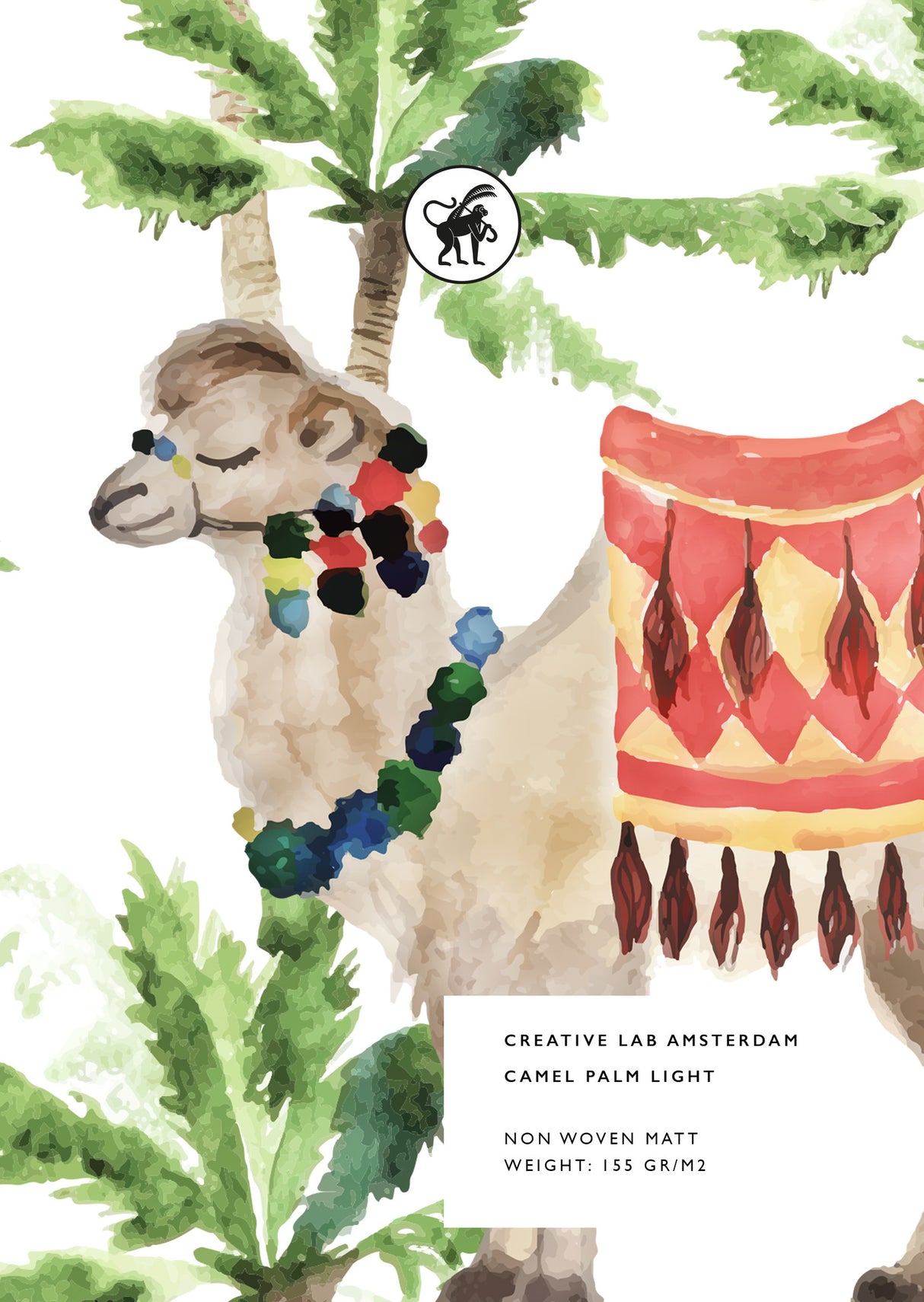 Creative Lab Amsterdam Camel Palm Light Sample