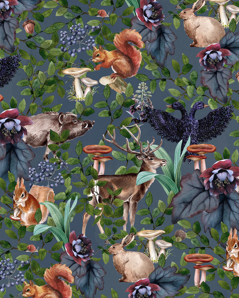 Creative Lab Amsterdam behang Oh Deer Wallpaper detail
