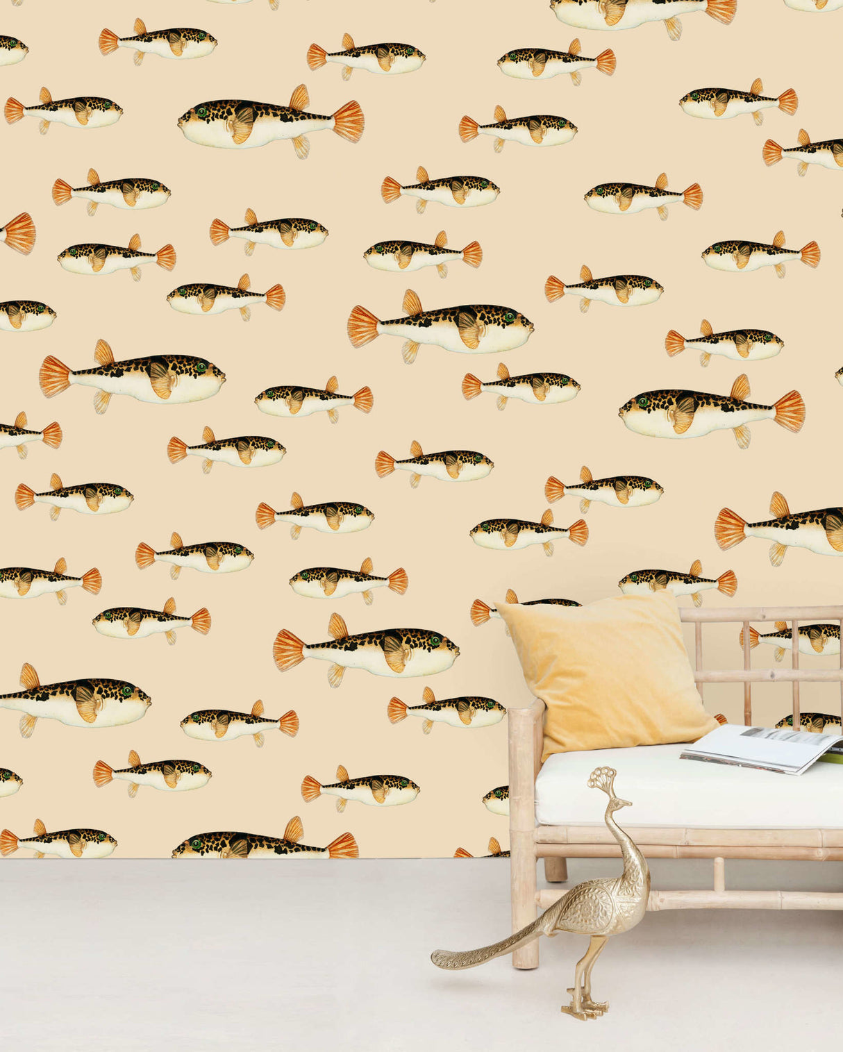 Creative Lab Amsterdam behang Follow my Fin wallpaper