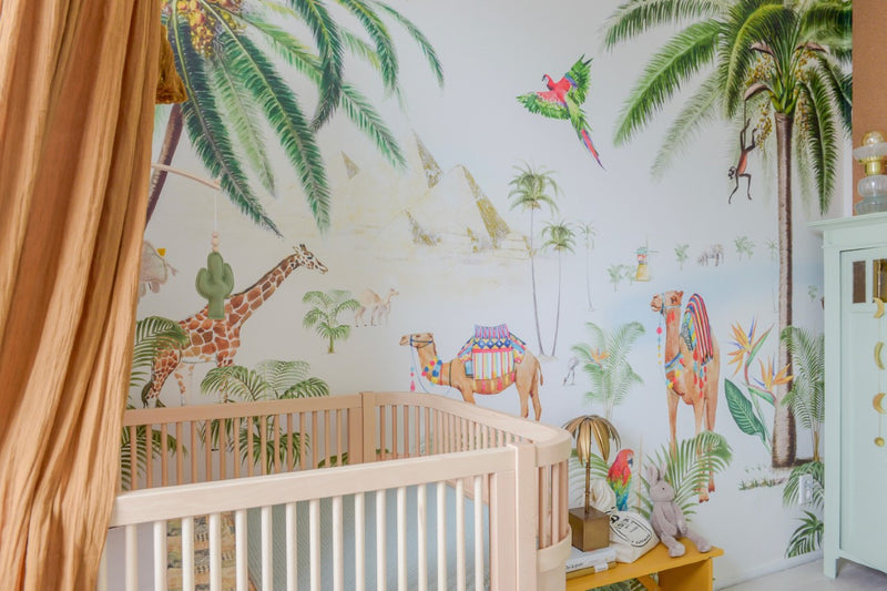 Creative Lab Amsterdam customized wallpaper are very suitable for baby rooms!