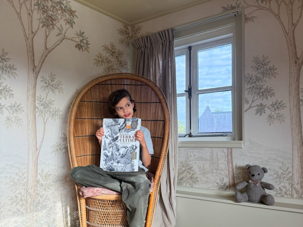 A Peek Inside Mini and Me by Sharon: A Bold Attic Bedroom with a Soft Touch