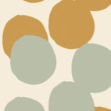 Dottie Ocher Blue Sample