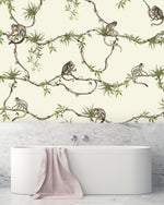 Creative Lab Amsterdam badkamer behang Hanging Garden bathroom Wallpaper