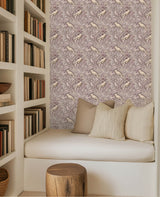 Peony Green Behang Sample