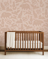 Peony Green Behang Sample