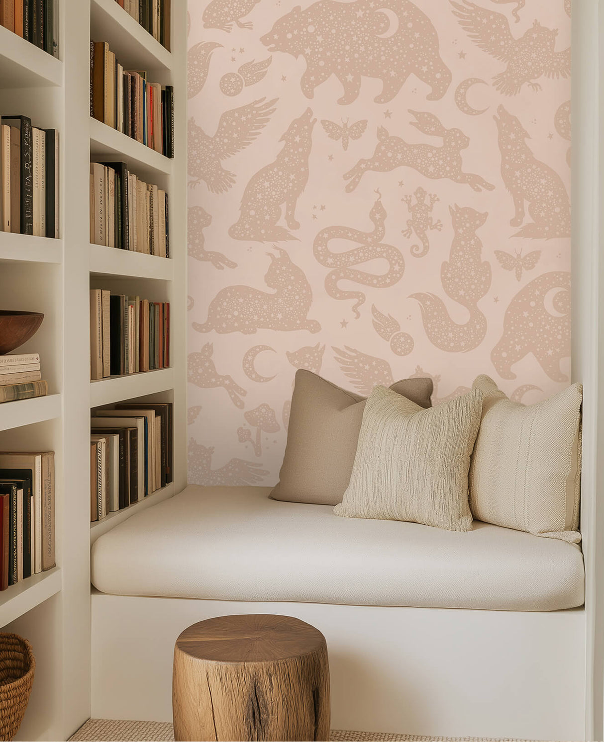 Peony Green Behang Sample