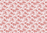 Chinoiserie Orange Wallpaper
