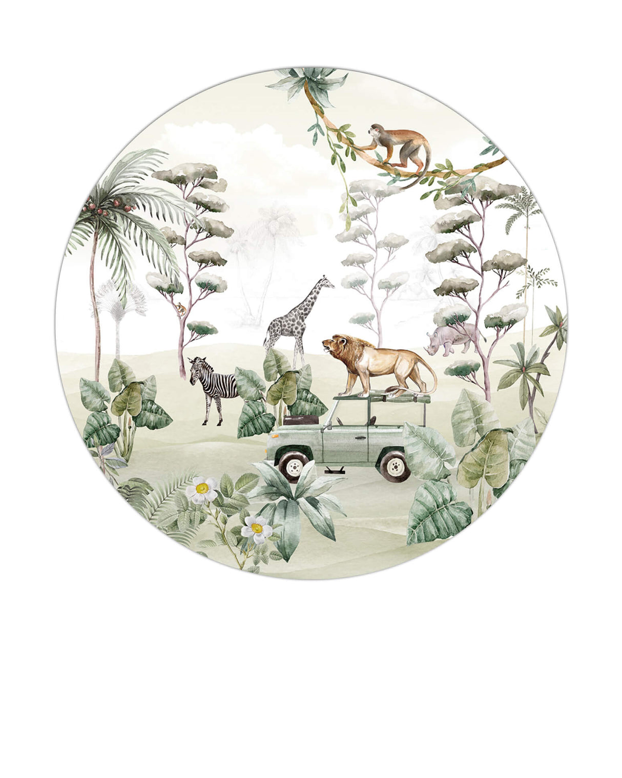 Safari Tour Wallpaper