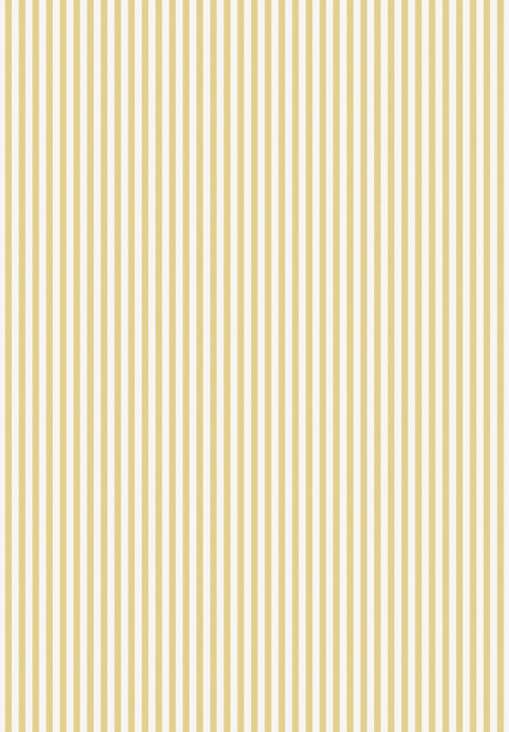 Classic Stripe Yellow Wallpaper
