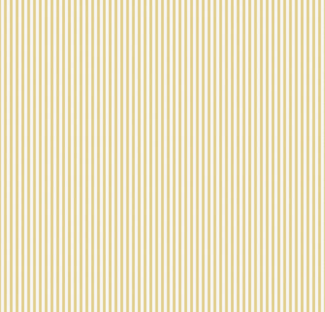 Classic Stripe Yellow Wallpaper