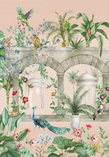 Floral Arches Wallpaper