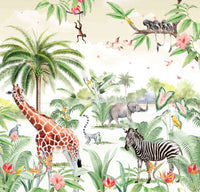 Jungle Tales Wallpaper Sample