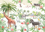 Jungle Tales Wallpaper Sample