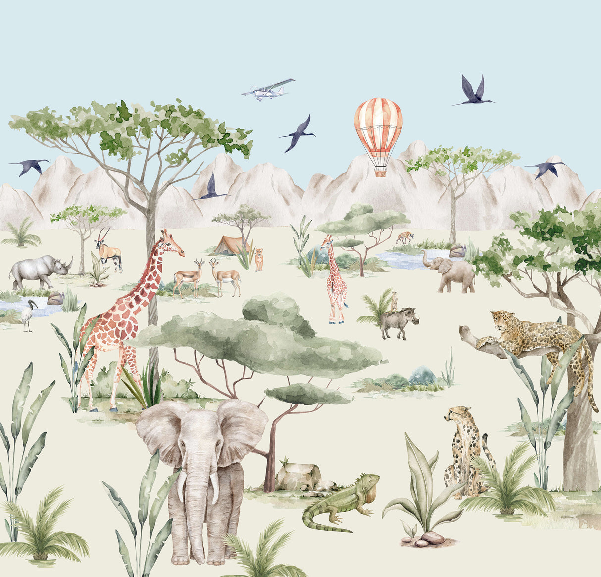 Out of Africa Wallpaper
