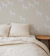 Horse - Beige Blue Sample