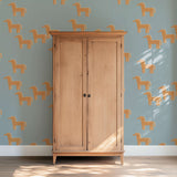 Horse - Blue Orange Sample