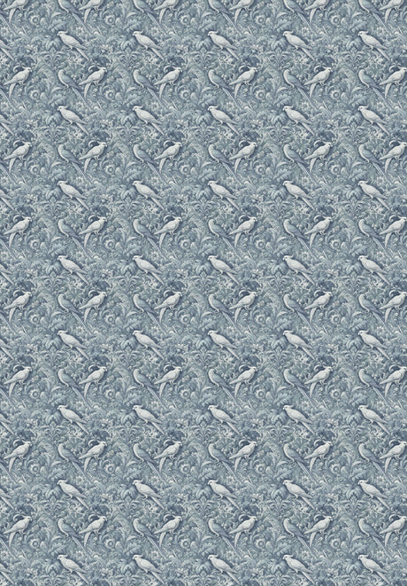 Plume Royale Blue Wallpaper