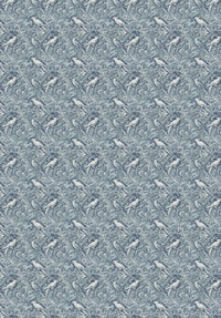 Plume Royale Blue Wallpaper