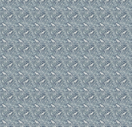 Plume Royale Blue Wallpaper