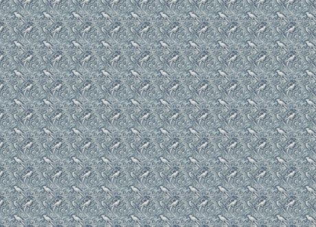 Plume Royale Blue Wallpaper