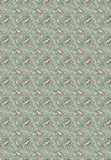 Plume Royale Green Wallpaper
