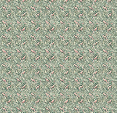 Plume Royale Green Wallpaper